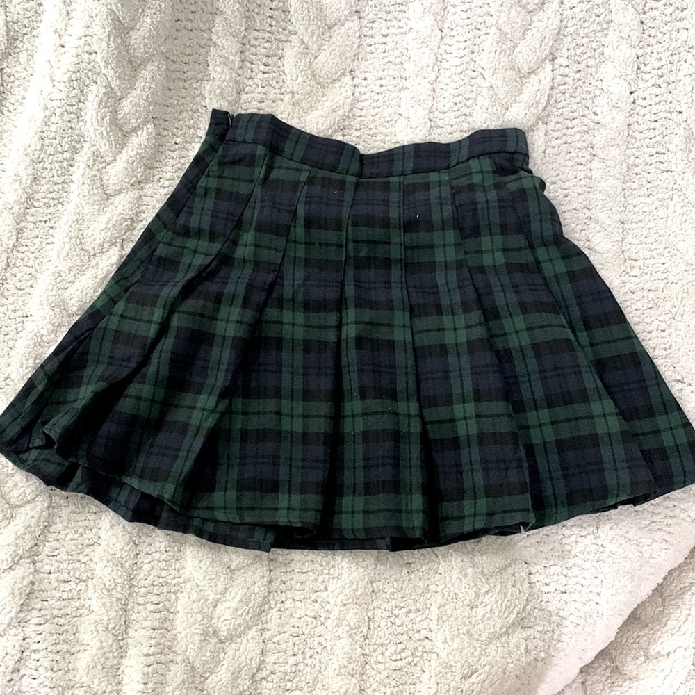 Shein pleated mini skirt